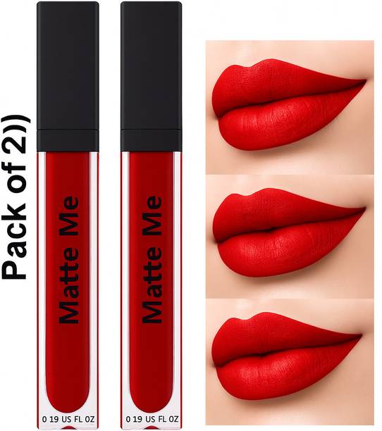 ब्लूशिस Non Transfer Smudge Proof Longlasting Sensational Liquid Matte Lipstick