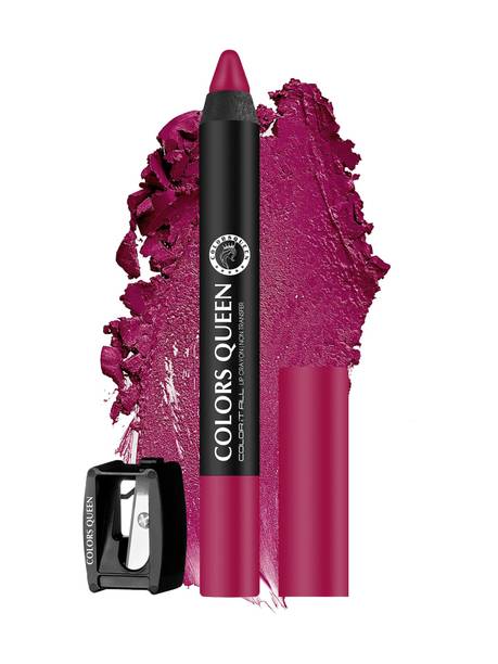 COLORS QUEEN Color It All Highly Pigmented Long Lasting Non Transfer Matte Crayon Lipstick