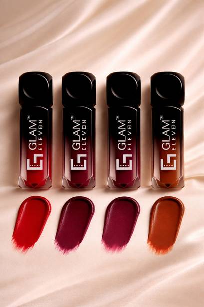 GTC Glamora Royal Matte Water Proof Luxury Lipstick Combo – Pack of 4 - (CAT_5)