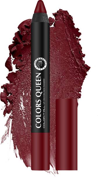 कोलर्स क्वीन Color It All Highly Pigmented Long Lasting Non Transfer Matte Crayon Lipstick