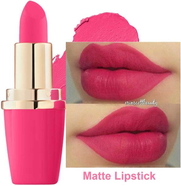 manasona Matte Long Stay Lipstick with Oil & Vitamin E for 12 Hour Long Stay