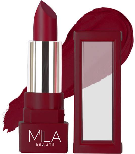 mila beaute Matte Lipstick | Highly Pigmented & Lightweight Formula | Matte Finish |