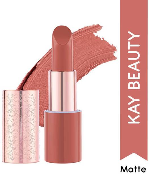 Kay Beauty Matte Drama Matte Lipstick Enriched With Grape Seed Oil Debut 4.2g