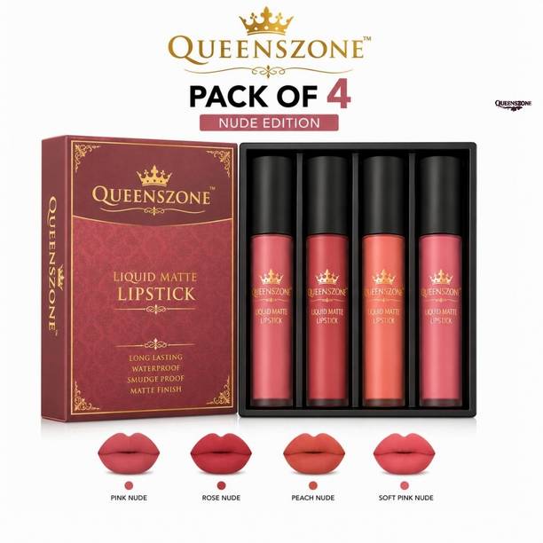 QUEENSZONE long lasting lipstick | Exclusive Waterproof Lipstick Premium Series for