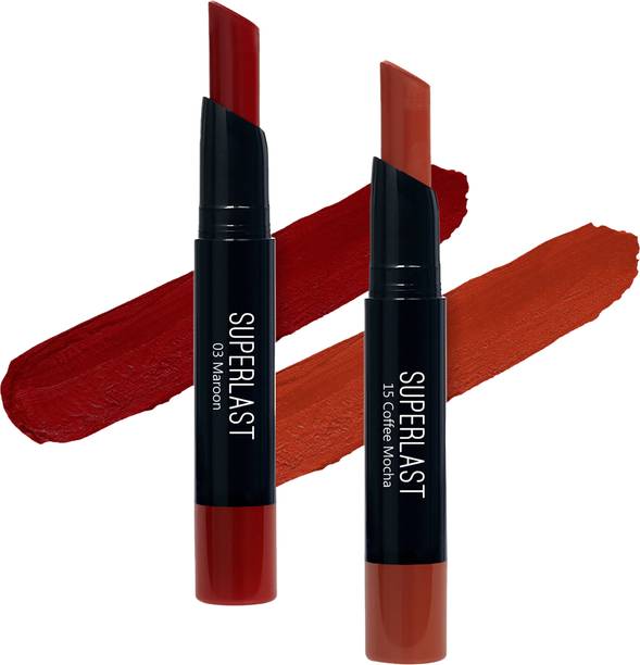 Me-On Superlast Lipstick (Shade 03,15)