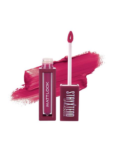 MATTLOOK Stayxtend Lip Mousse Enriched With Vitamin E & Non Sticky Matte Liquid Lipstick