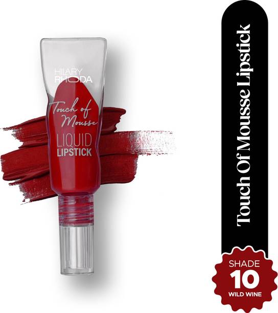 हिलेरी रोडा Touch Of Mousse Lipstick | Matte Finish & Long Lasting | Smudge & Water Proof