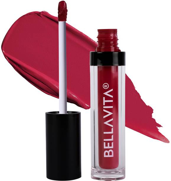 BELLAVITA Kiss-Proof Liquid Lipstick, Intense Moisturisation, Ultra Matte Finish