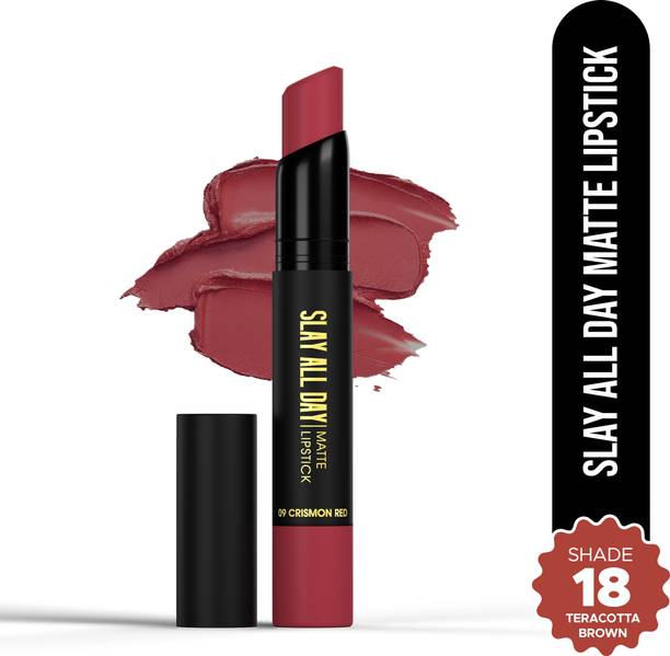 Hilary Rhoda Slay All Day Matte Lipstick | Waterproof & Creamy lipstick | Smudge-proof