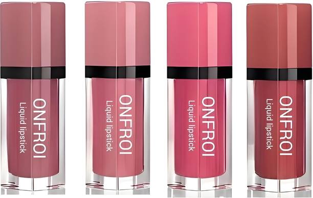 Onfroi Liquid Matte Lipstick Set of 4