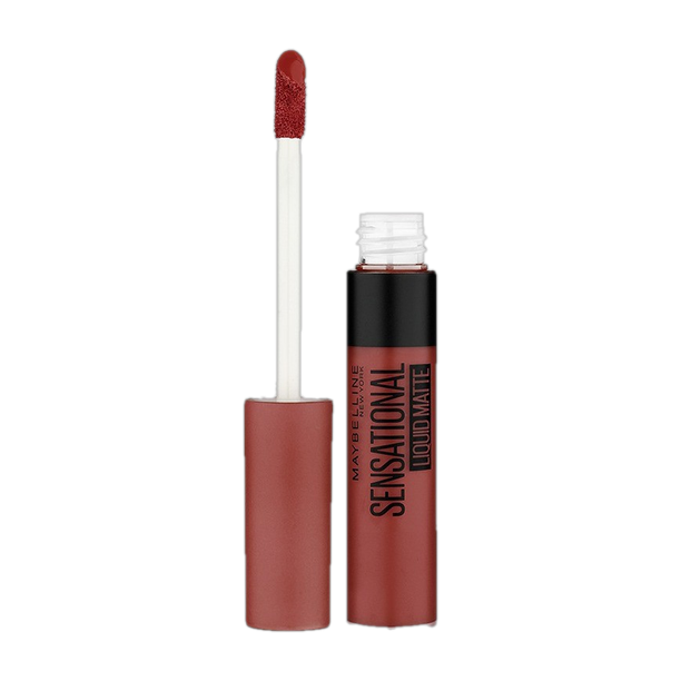 MAYBELLINE NEW YORK Sensational Liquid Matte Lipstick | Non-Sticky and Non-Drying | Matte Finish