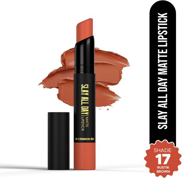 Hilary Rhoda Slay All Day Matte Lipstick | Waterproof & Creamy lipstick | Smudge-proof