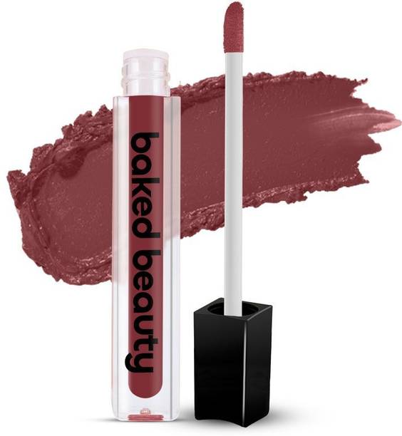 BAKED BEAUTY Matte Liquid Lipstick for Women,Transferproof, Waterproof