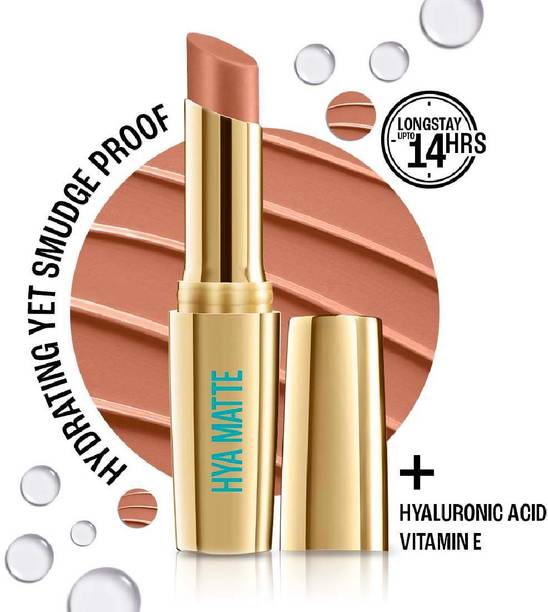 Lakmé 9to5 Hya Matte Lipstick Power Peach 3.6gm
