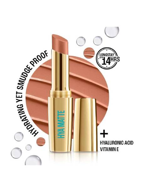 Lakmé 9to5 Hya Matte Lipstick Power Peach 3.6gm