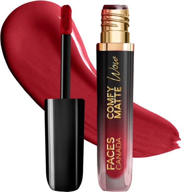 FACES CANADA Comfy Matte Wow Liquid Lipstick | Long Lasting | Waterproof