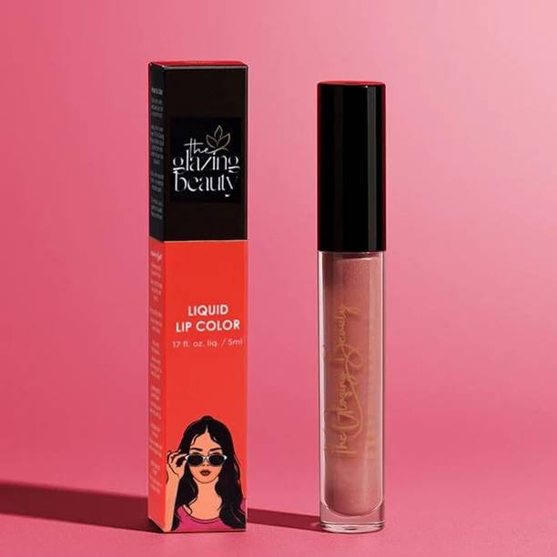 glazing beauty Mocha Muse Nude Brown Liquid Lipstick