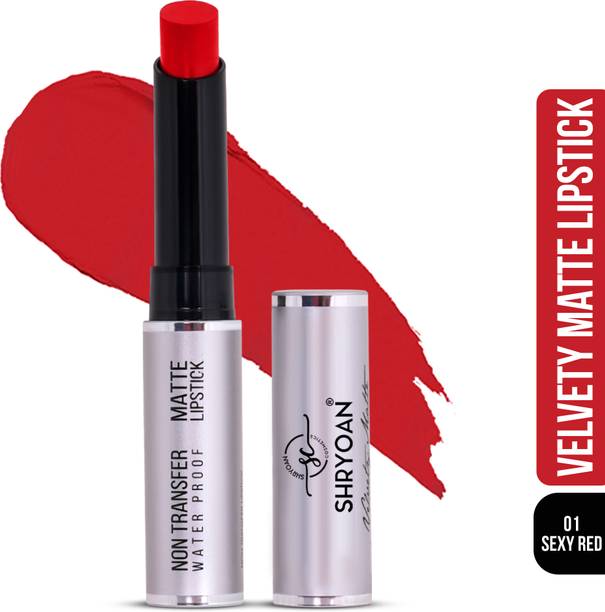 Shryoan Velvety Matte External Lipstick | Non-Transferable, Smudge Proof & Matte Finish