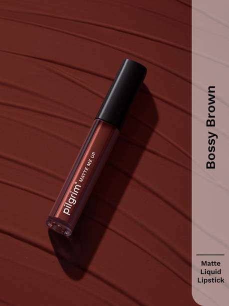 Pilgrim Matte Me Up! All Day Rich Colour Non-Drying And Transfer Proof Liquid Lipstick