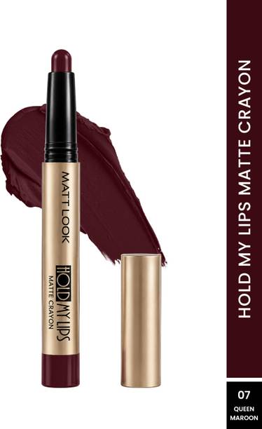 MATTLOOK Hold My Lips Matte Crayon Lipstick | Non-Transfer | Long Lasting Matte Lipstick