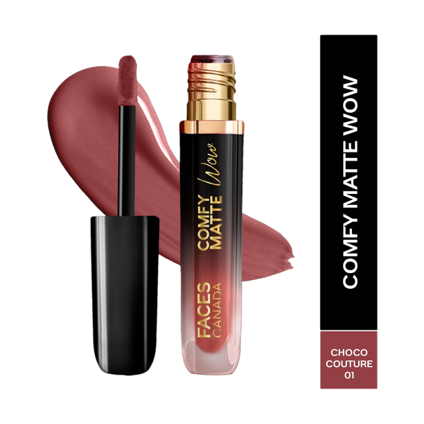 FACES CANADA Comfy Matte Wow Liquid Lipstick | Long Lasting | Waterproof