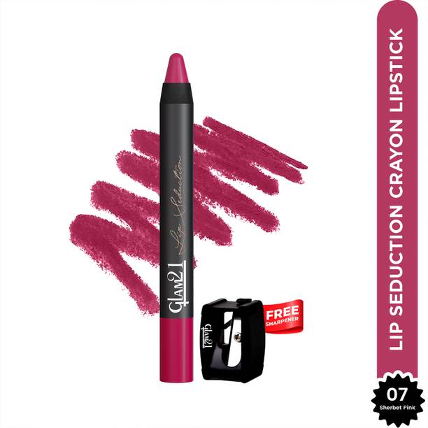 Glam21 Lip Seduction Non-Transfer Crayon Lipstick | Longlasting Creamy Matte Formula