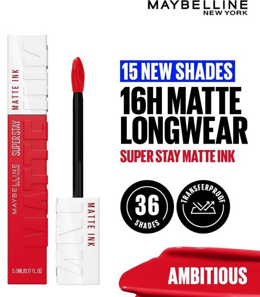 MAYBELLINE NEW YORK Superstay Matte Ink Liquid Lipstick |Transfer Proof|16 Hr Wear