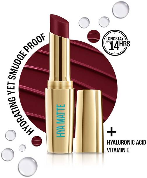 Lakmé 9to5 Hya Matte Lipstick Sangria Sunday 3.6gm