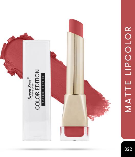 Seven Seas Color Edition Day Long Lipcolor Lipstick | Waterproof | Smudge Proof Lipstick