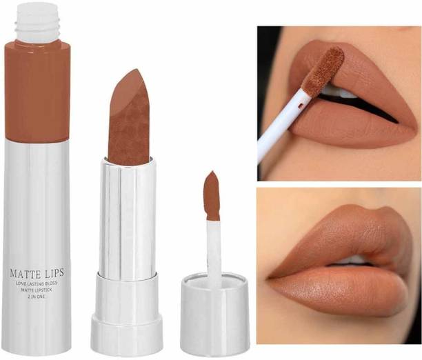 manasona 2in1 Dual Shade Matte Lipstick liquid