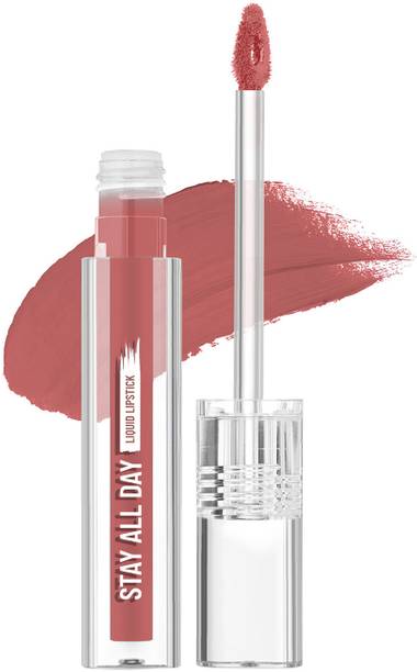 SWISS BEAUTY Stay on Matte Liquid Lipstick | Transfer Proof Waterproof | Smooth Finish