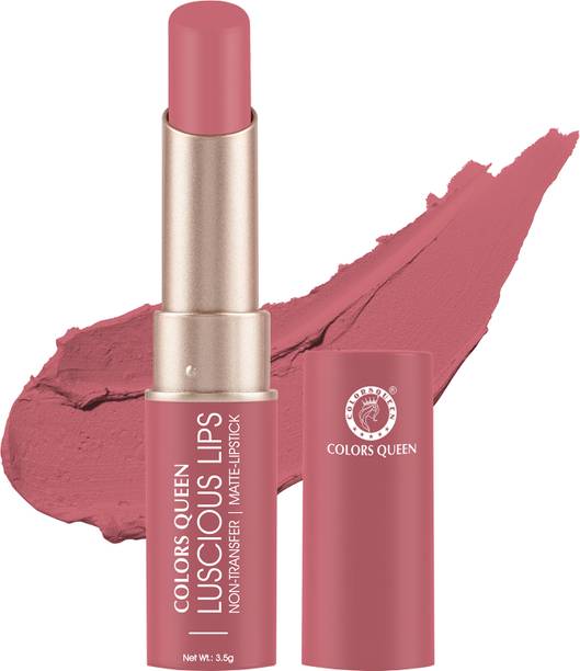 COLORS QUEEN Luscious Lips Long Lasting Non Transfer Creamy Matte Lipstick