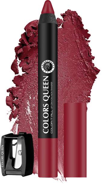 COLORS QUEEN Color It All Highly Pigmented Long Lasting Non Transfer Matte Crayon Lipstick
