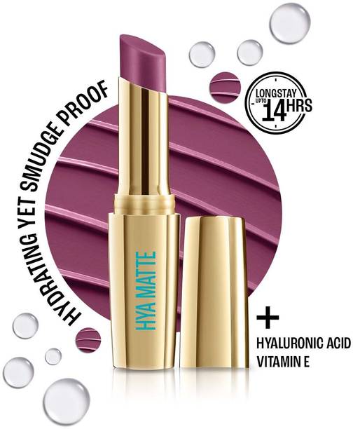 Lakmé 9to5 Hya Matte Lipstick Meetup Mauve 3.6gm