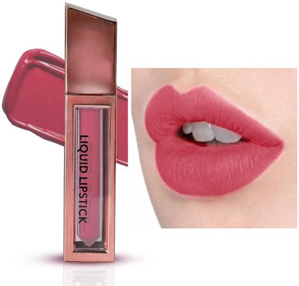 manasona Liquid Soft Matte Lipstick Smudge Proof and Waterproof Lipstick for Women