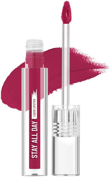 SWISS BEAUTY Stay on Matte Liquid Lipstick | Transfer Proof Waterproof | Smooth Finish