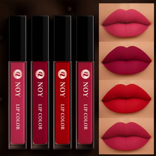 NOY Liquid Matte Lipstick Set Soft Matte High Colour Payoff Matte Lipstick