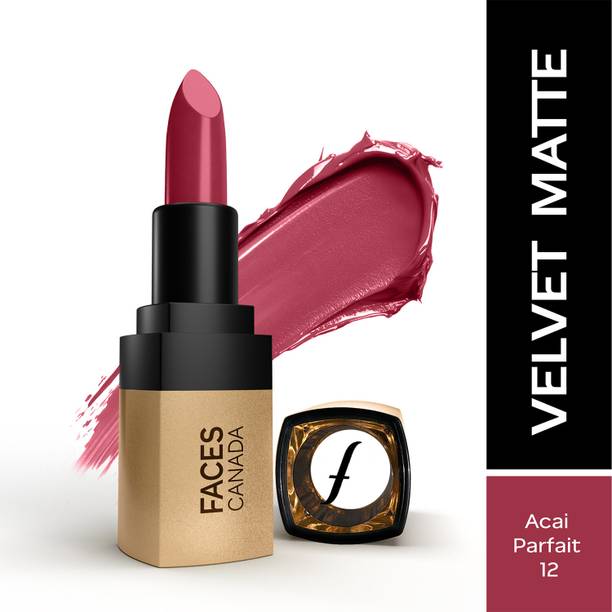 FACES CANADA Comfy Matte Velvet Touch Lipstick | Velvety Matte Finish | 8HR Longstay