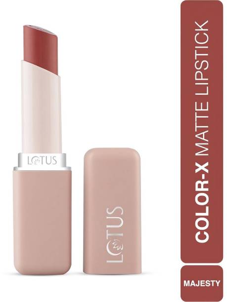 LOTUS MAKE - UP Color X Matte Lipstick Majesty-17, Long-Lasting, Bold ,Highly Pigmented