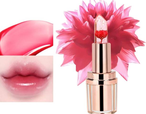 KAIASHA Jelly Flower Lipstick Crystal Lipstick Glossy Color Change Lipstick