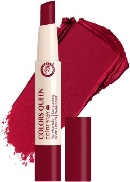 COLORS QUEEN Color Stay Long Lasting Non Transfer Waterproof Matte Lipstick
