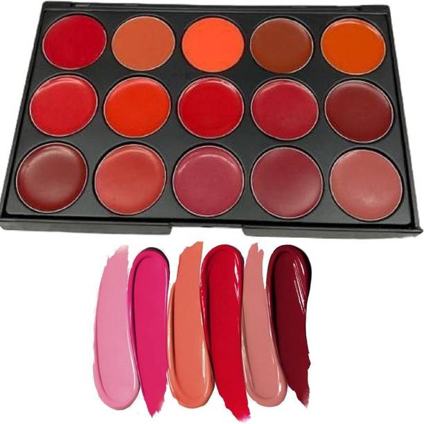 huda.bb 15 Color Lipstick Palette Rich matte Colors
