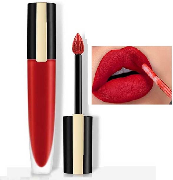 manasona Lightweight Lips Makeup Liquid Red Matte Lipstick For Women