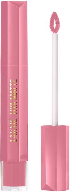 Lakmé 9to5 Hya Matte, Pink On Point, Hydrating Liquid Lipstick with Hyaluronic Acid
