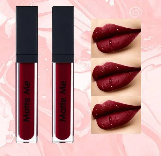 zempa Smudge proof and Waterproof Long lasting Liquid matte Lipstick/!!