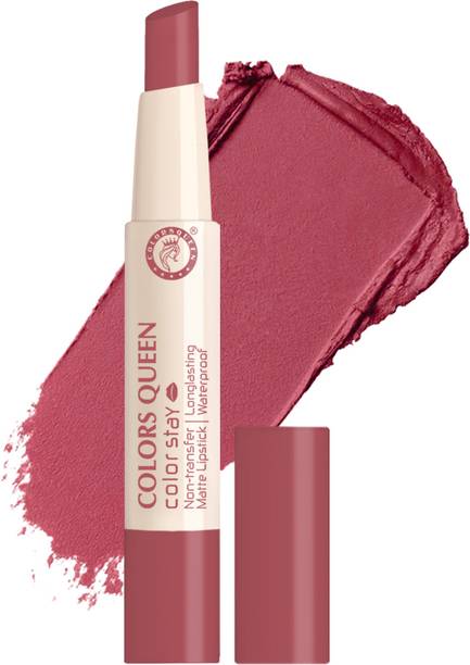 COLORS QUEEN Color Stay Long Lasting Non Transfer Matte Lipstick