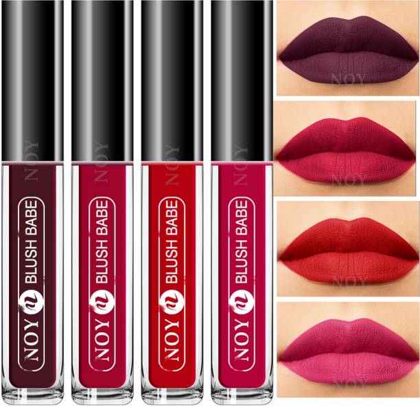 NOY Hydroglamorous: 4 Glamorous Waterproof Matte Liquid Lipstick Pieces #YN175