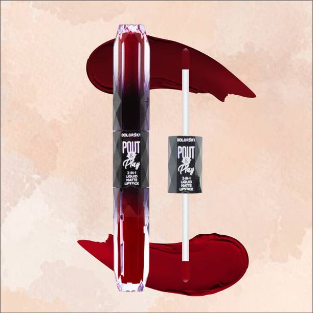 Nandiayan Waterproof Pount & Play 2 in 1 Liquid Matte Lipstick