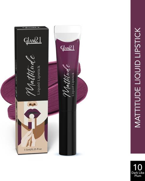 Glam21 Mattitude Liquid Matte Lipstick | 16H Long Stay | Non-Transfer & Smudge-Proof