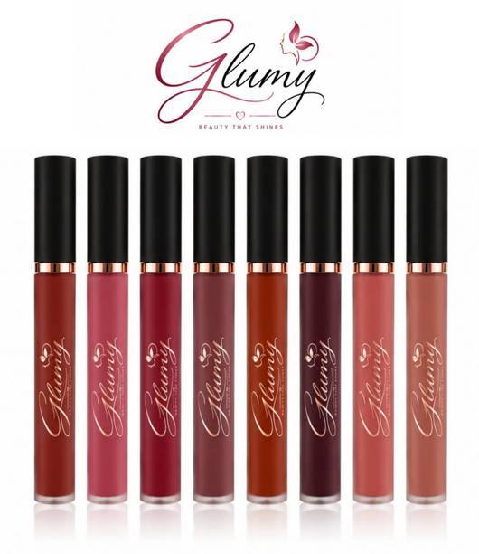 glumy Rich Look Waterproof Long Lasting Liquid Lipsticks